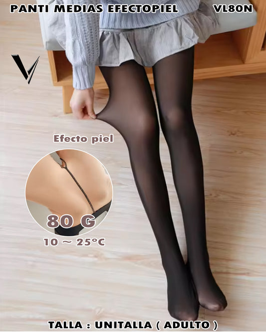 VL80N - Medias Efecto piel 80g