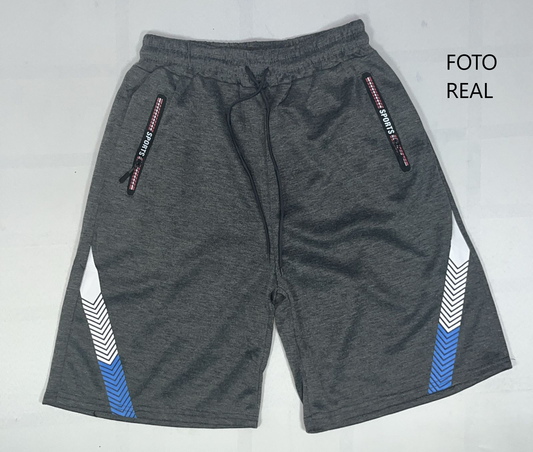 FU415 - Bermuda Deportiva con Cierre