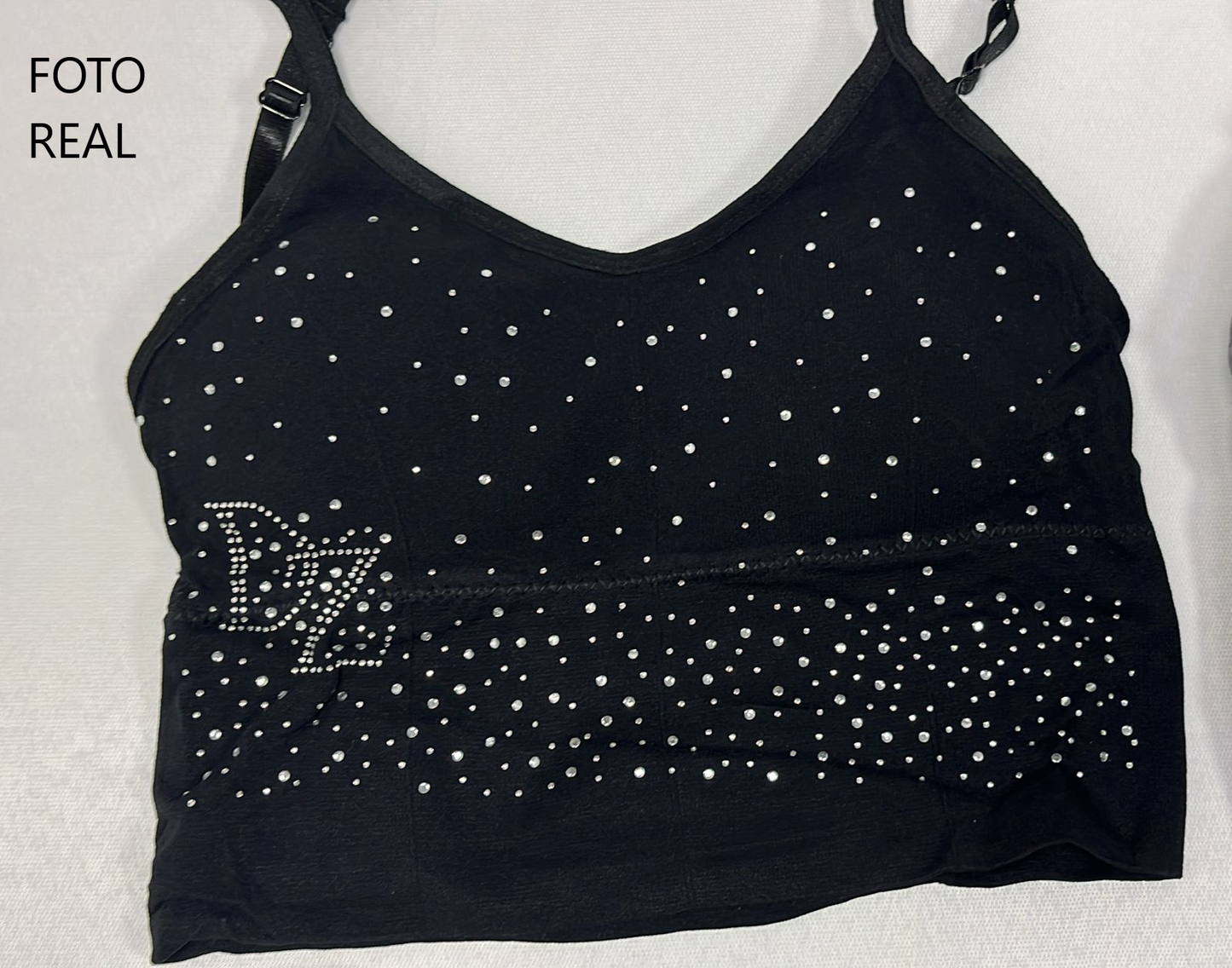 BR7705 - Top con Brillo con Copas
