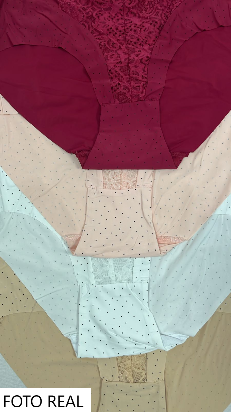 DF7312 - Pantie de encaje con cintura alta