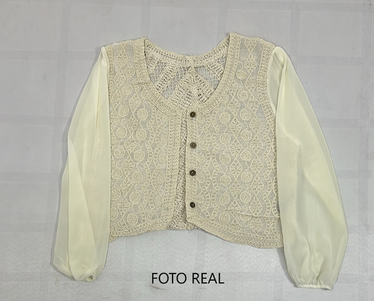 VJ133 - Blusa Bordada