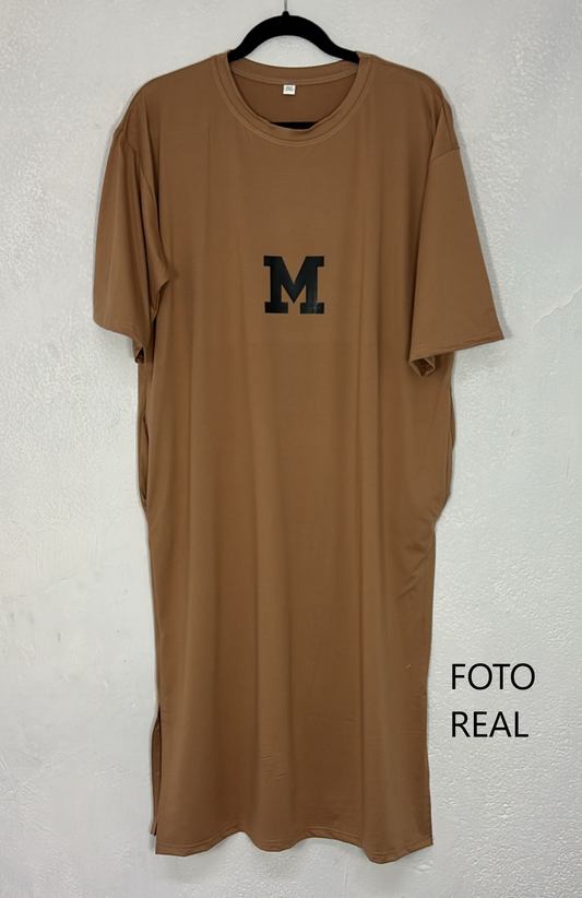 VMB781 - Maxi Vestido con Bolsillos