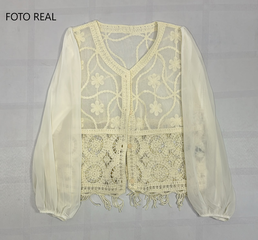 VJ135 - Blusa Bordada