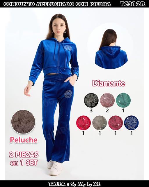 TC312R - Conjunto Terciopelo