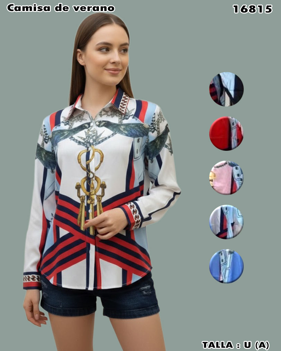 16815-CAMISA DE VERANO — Diseños elegidos por votación