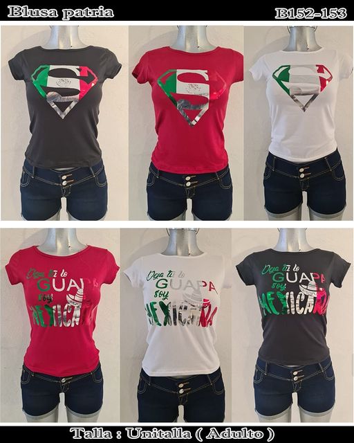 B152-153 - Blusa patria