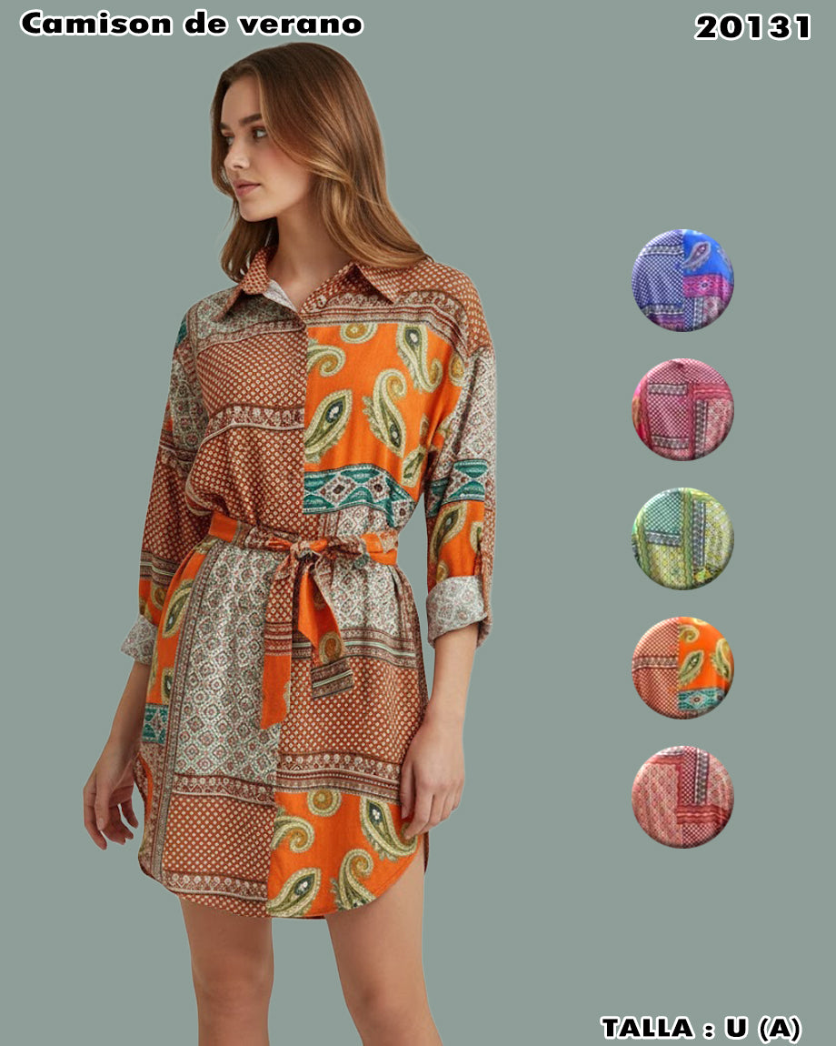 20131-CAMISÓN DE VERANO — Modelos frescos y elegantes