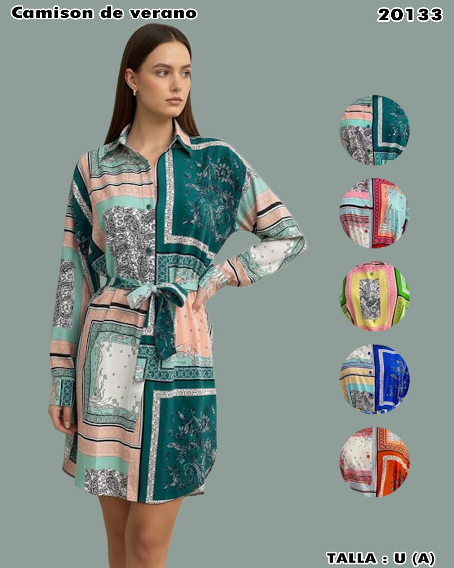 20133-CAMISÓN DE VERANO — Modelos frescos y elegantes