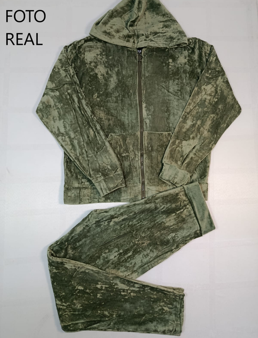 TC077R-2 - Conjunto de Terciopelo para Dama