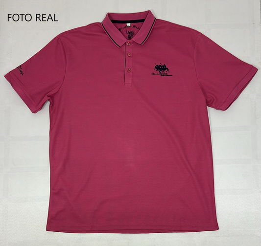 VPOL09 - Polo Caballero Bordado