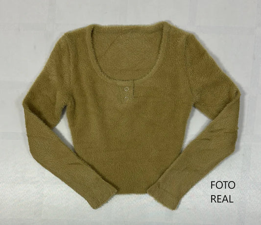 VS260 - Suéter Suave Corto