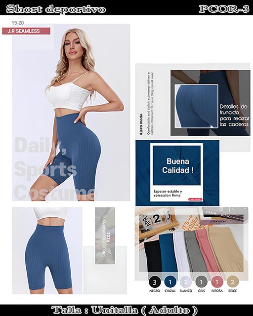 PCOR-3 - Short deportivo