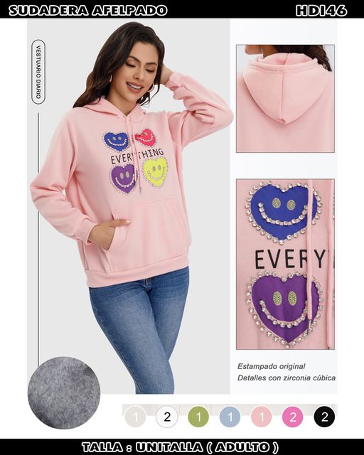 HDI46 - Sudadera Afelpado