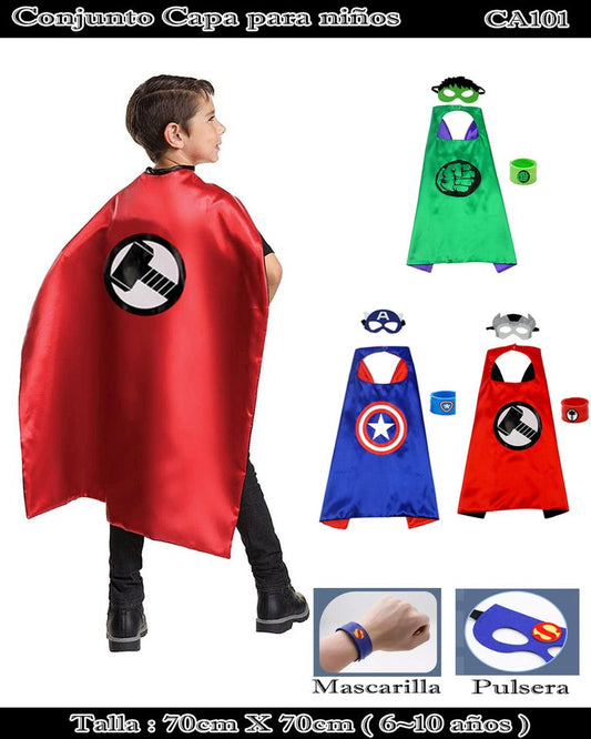 CA101 - Set capa para niños