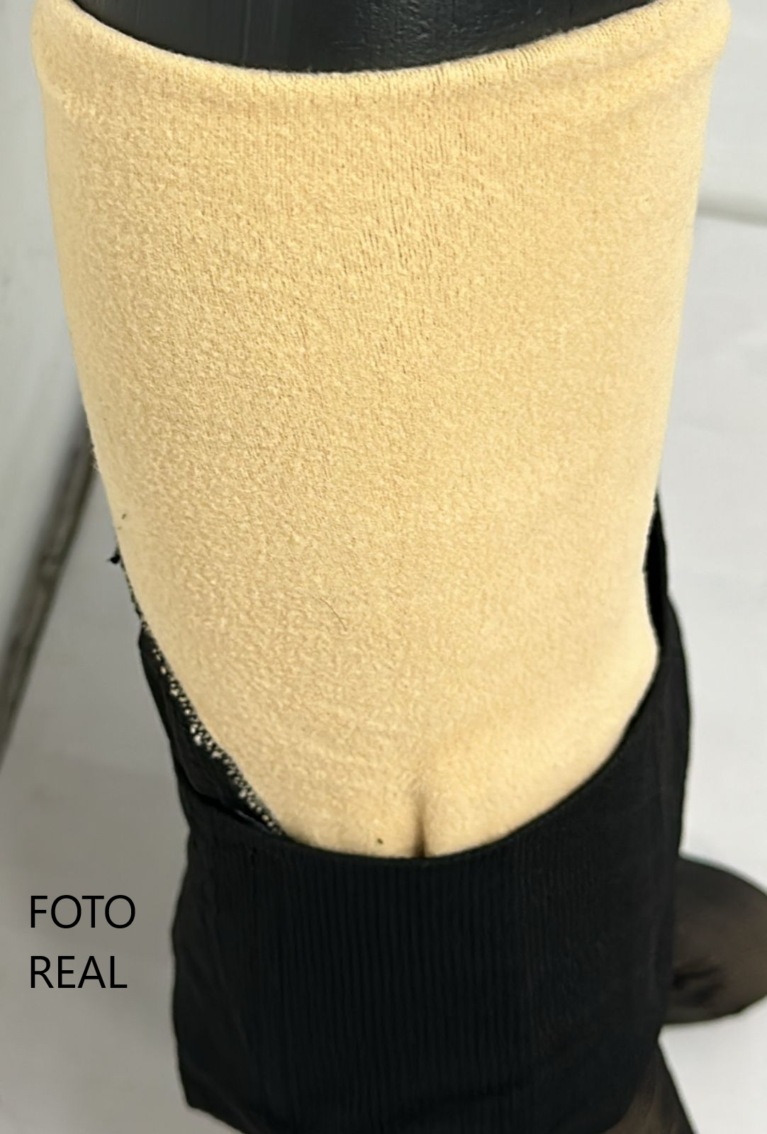 2901-2 – Medias efecto piel con faja afelpada