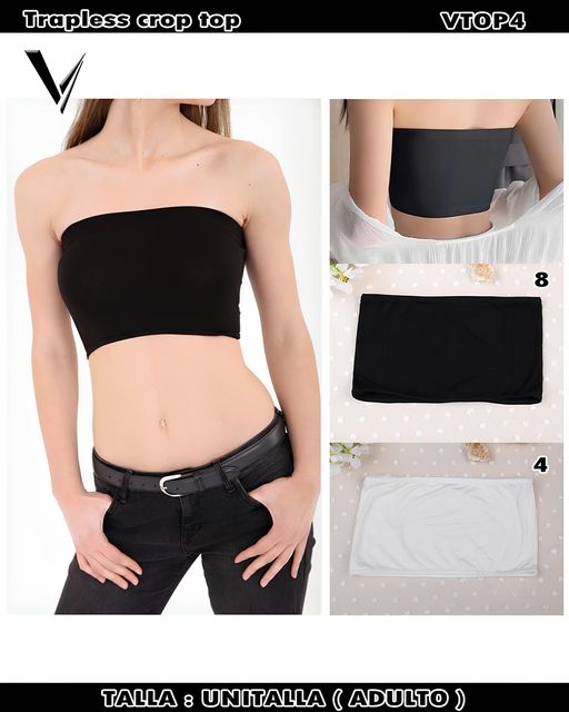 VTOP4 - Trapless crop top