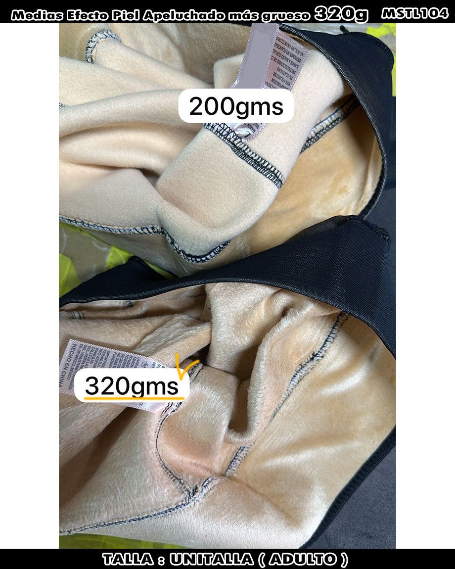 MSTL104 - Medias Térmicas Plus Size 320gr