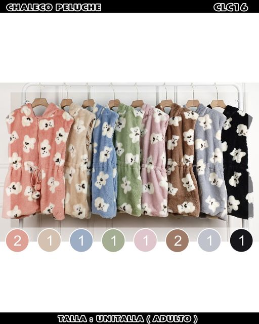 CLC16 - Chaleco Peluche