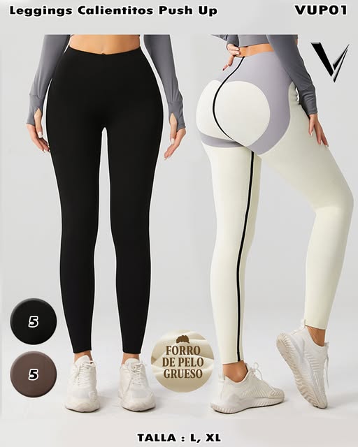 VUP01 - Leggings Calientitos Push Up