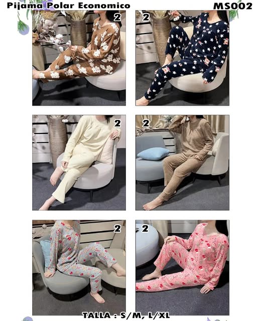 MS002 - Pijama polar económico