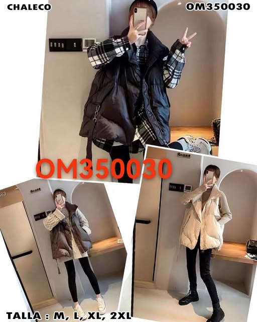 OM350030 - Chaleco acolchado invierno