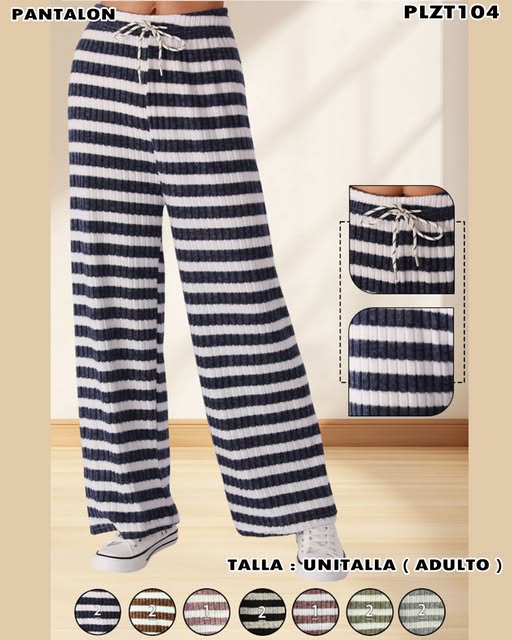 PLZT104 – Pantalón de Rayas Apeluchado