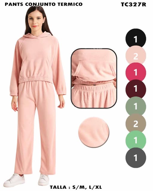 TC327R – Pants Conjunto Térmico para Dama