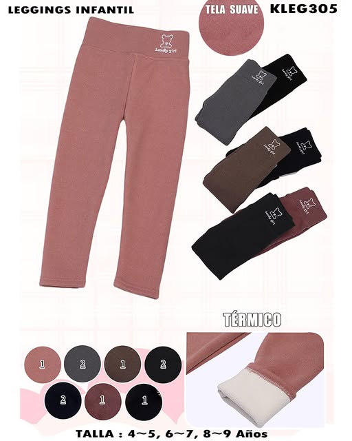 KLEG305 – Leggings Infantil Térmico