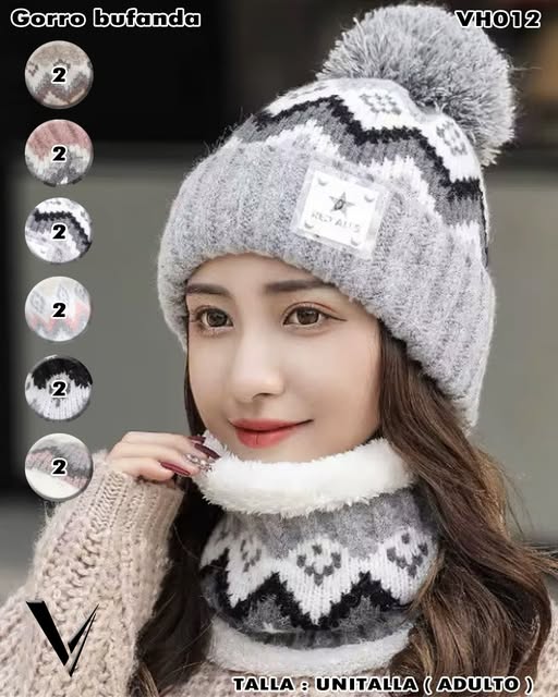 VH012 - Gorro Bufanda Térmico