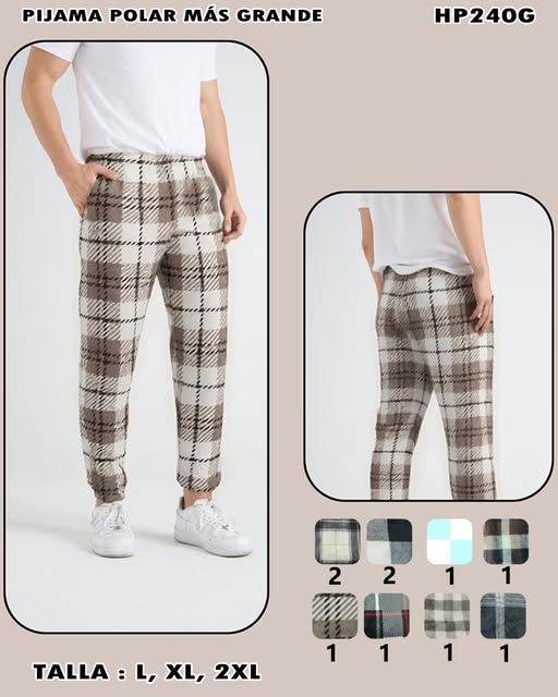 HP240G - Pijama Polar Más Grande
