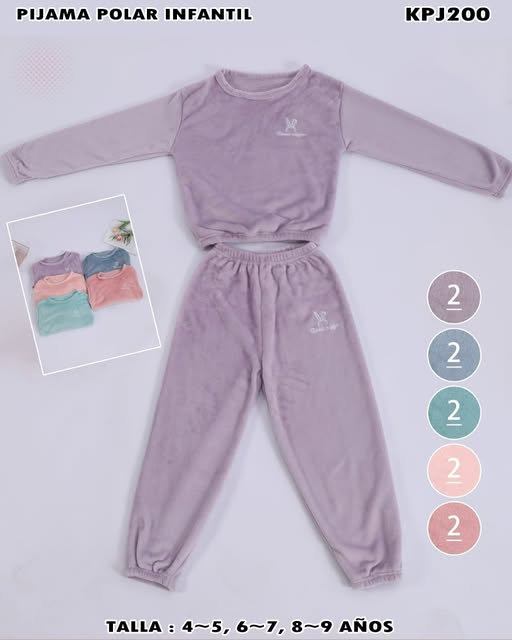 KPJ200 - Pijama Polar Infantil