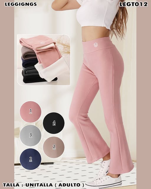 LEGT012 - Leggings Térmicos Acampanados
