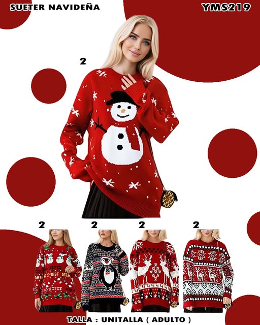 YMS219 - Suéter Navideño