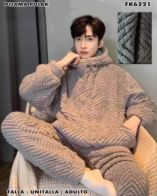 FK6221 - Pijama Polar para Hombre