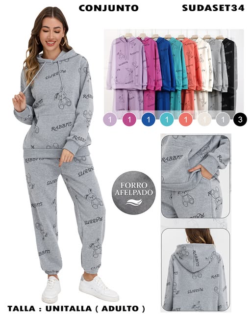 SUDASET34 - Conjunto Afelpado