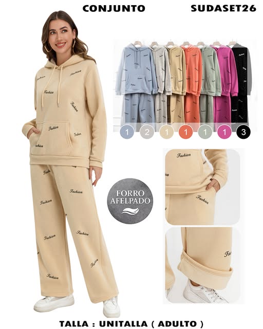 SUDASET26 - Conjunto Afelpado