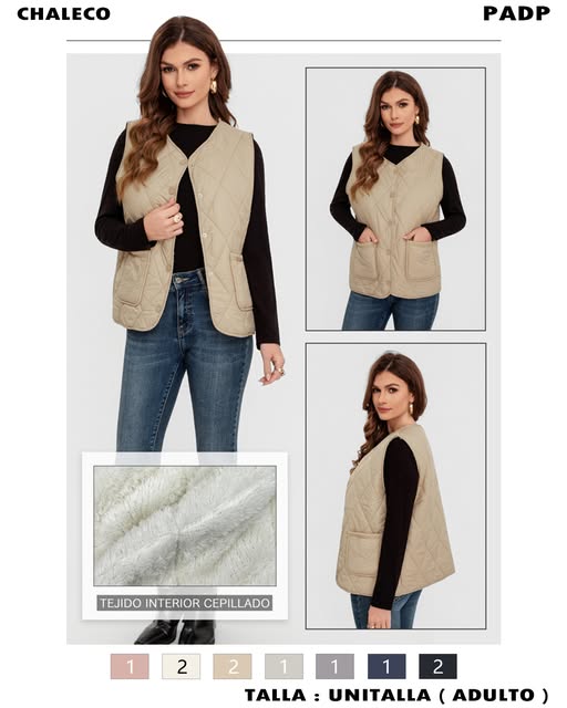 PADP – Chaleco Acolchado