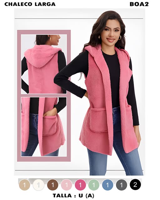 BOA2 - Chaleco Peluche