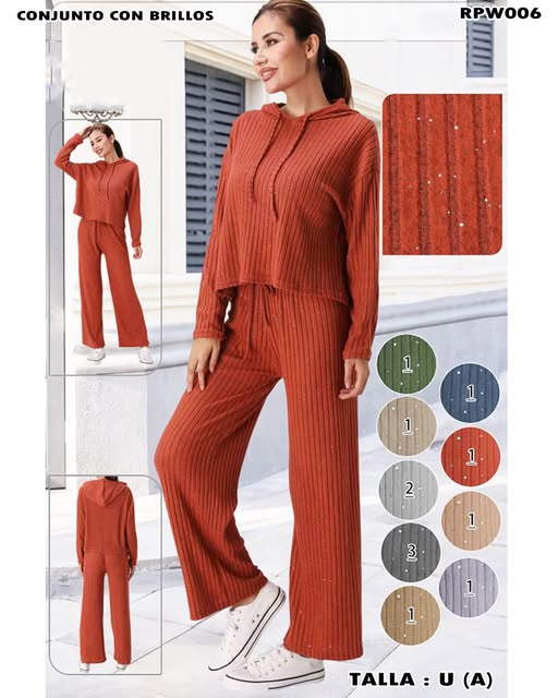 RPW006 – Conjunto Acanalado con Brillos