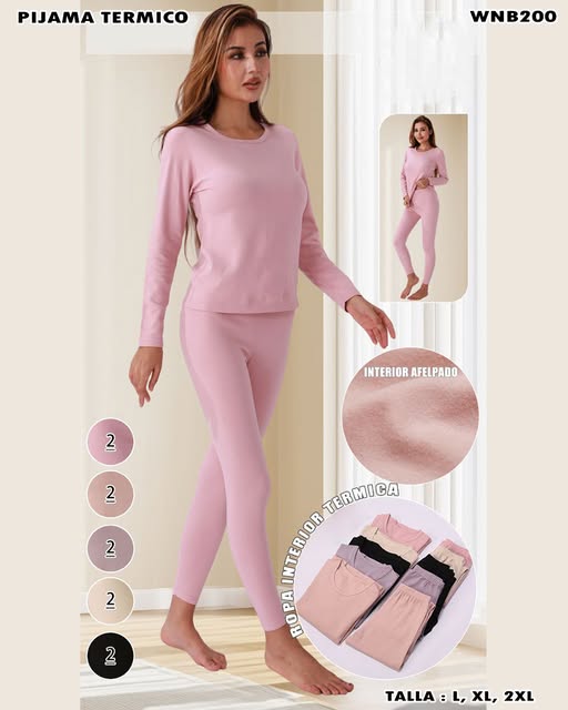 WNB200 – Pijama Térmico Afelpado