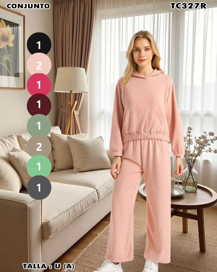 TC327R – CONJUNTO AFELPADO SUAVE