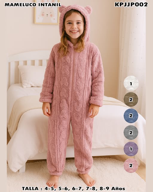 KPJJP002 – Mameluco Infantil Polar