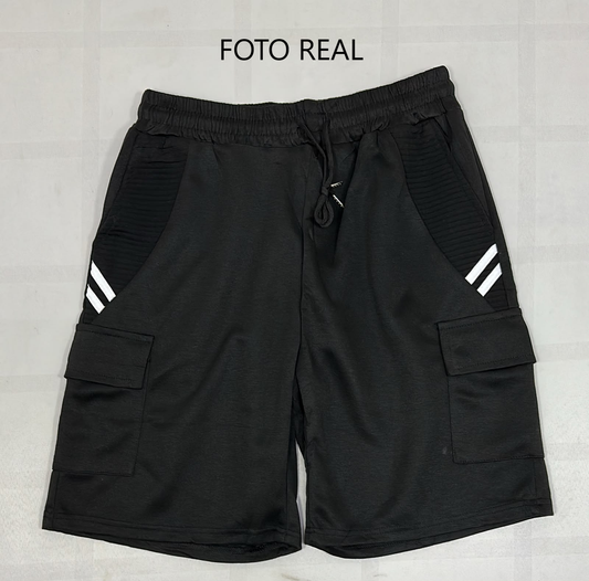 BXH117 - Bermuda Cargo Deportiva para Caballero