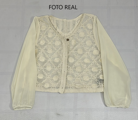 VJ130 - Blusa Bordada