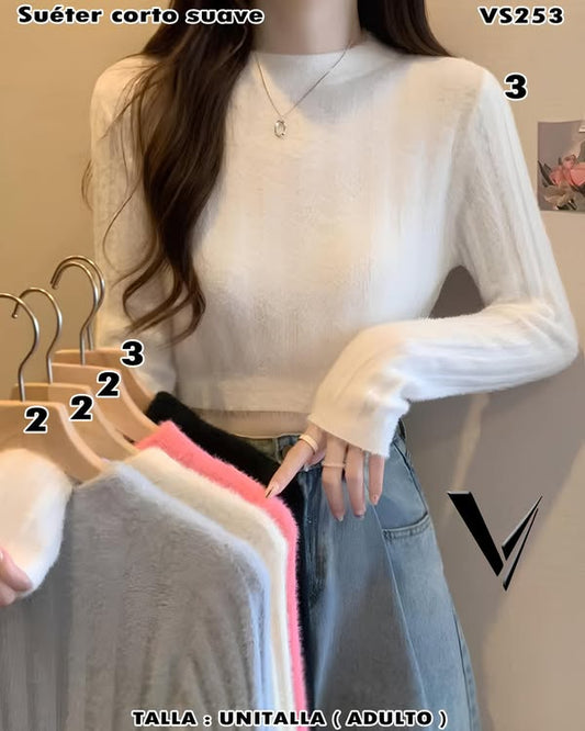 VS253 - Suèter corto suave
