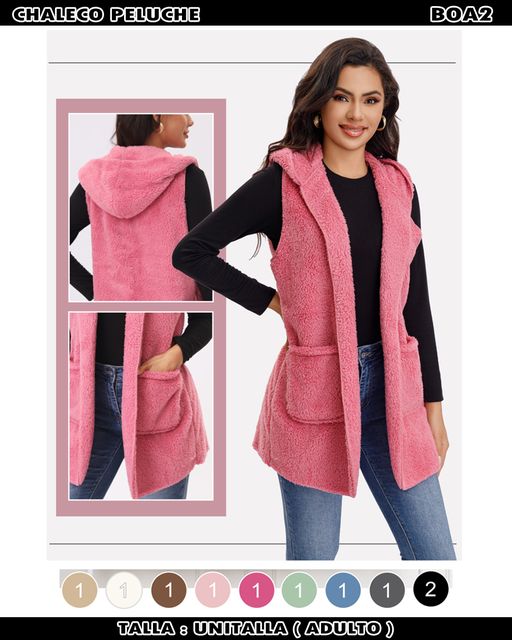 BOA2 - Chaleco Peluche