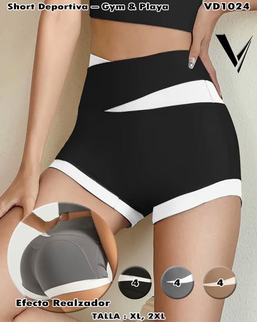 VD1024 - Short Deportivo Gym & Playa