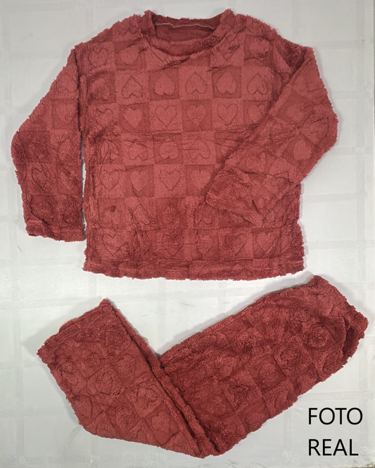FK6272 - Conjunto de Pijama Polar para Dama