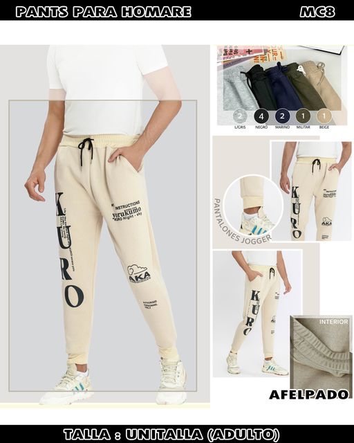 MC8 - Pants para caballero