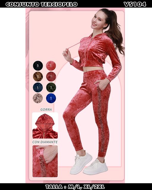 VS104 - Conjunto Terciopelo